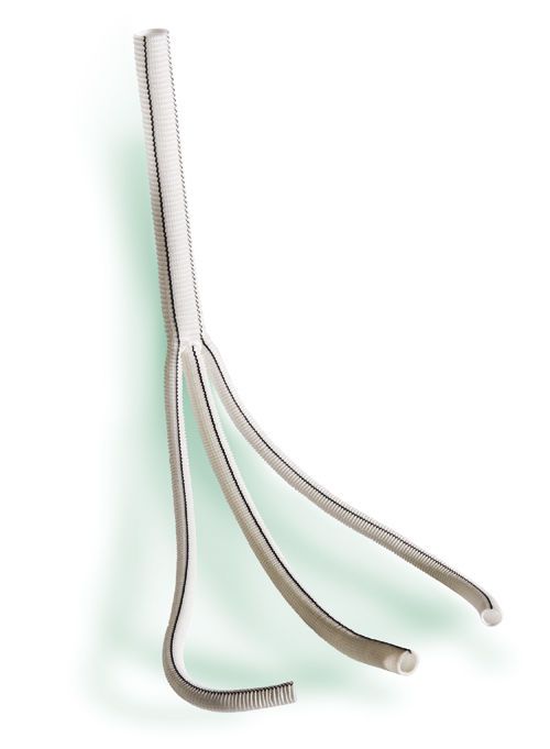 Thoracoabdominal vascular prosthesis / woven Gelweave™ Thoracoabdominal Designs Vascutek