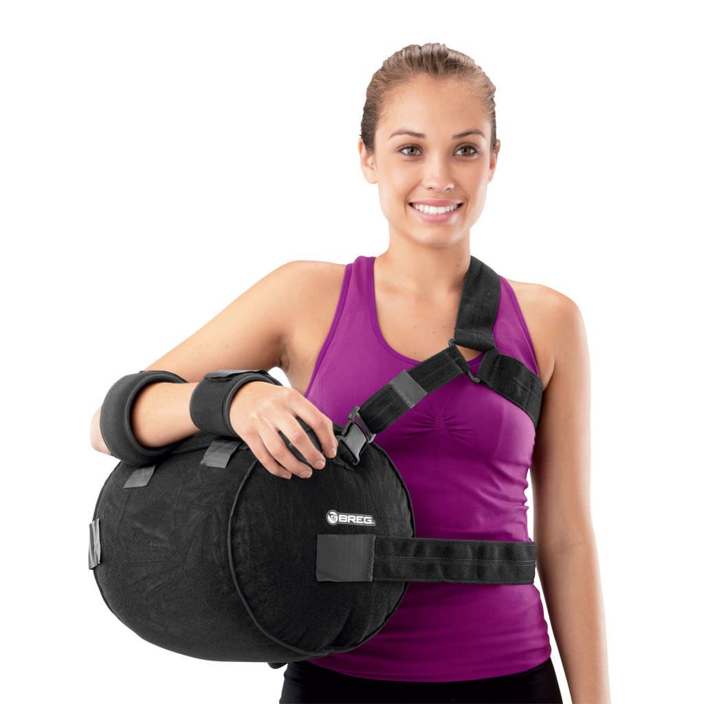 Arm sling with shoulder abduction pillow / human 01851 Breg