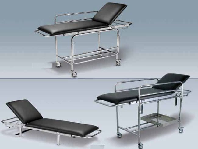 Patient transfer stretcher trolley / mechanical / 2-section M620013, M620014 Titanox