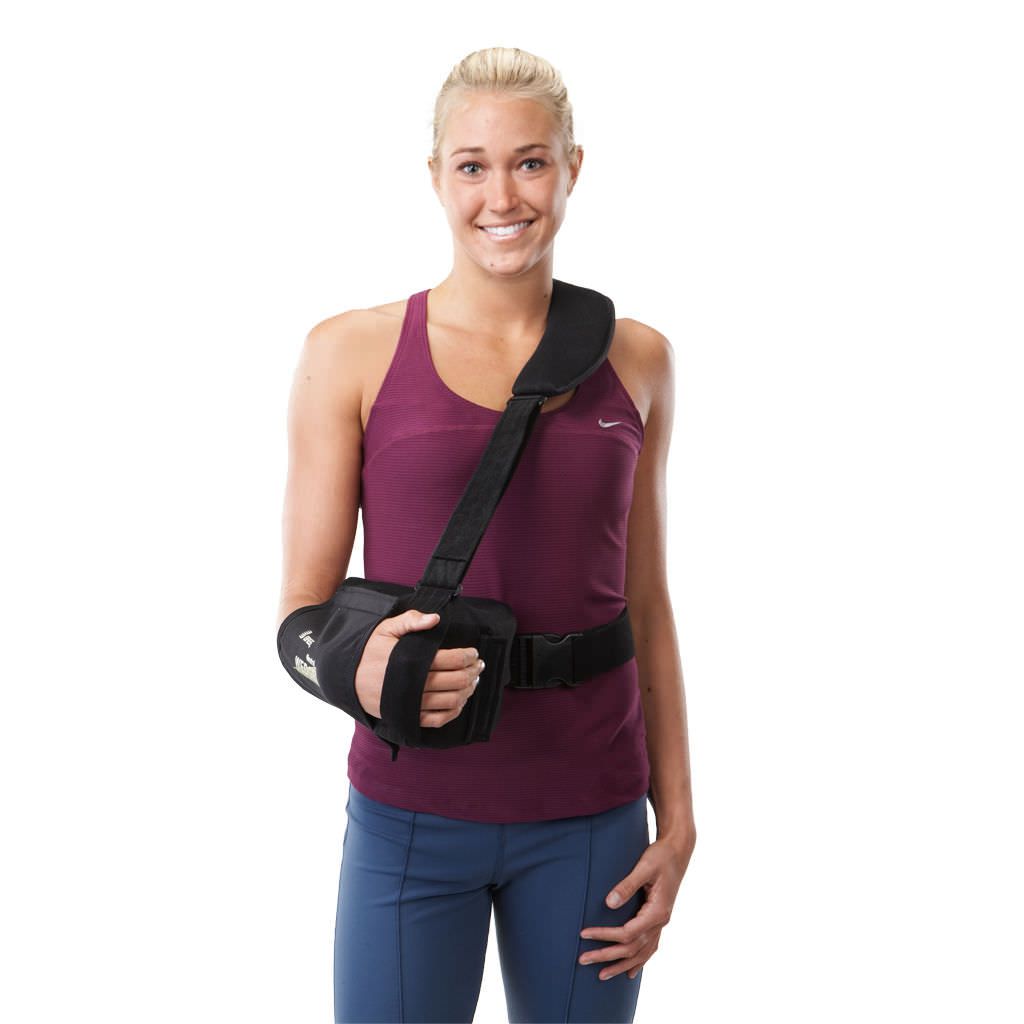 Arm sling with shoulder abduction pillow / human Neutral Wedge Breg