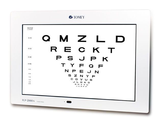 Optotype chart monitor / ophthalmic test / remote-controlled TCP-2000A Tomey