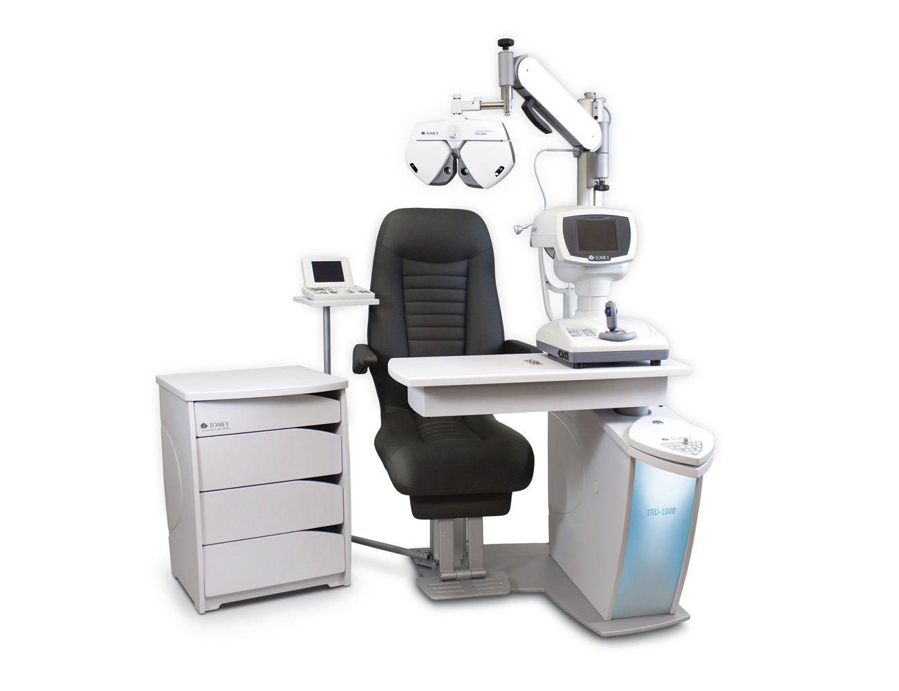 Ophthalmic workstation / equipped / with chair / 1-station TRU-1000 Tomey