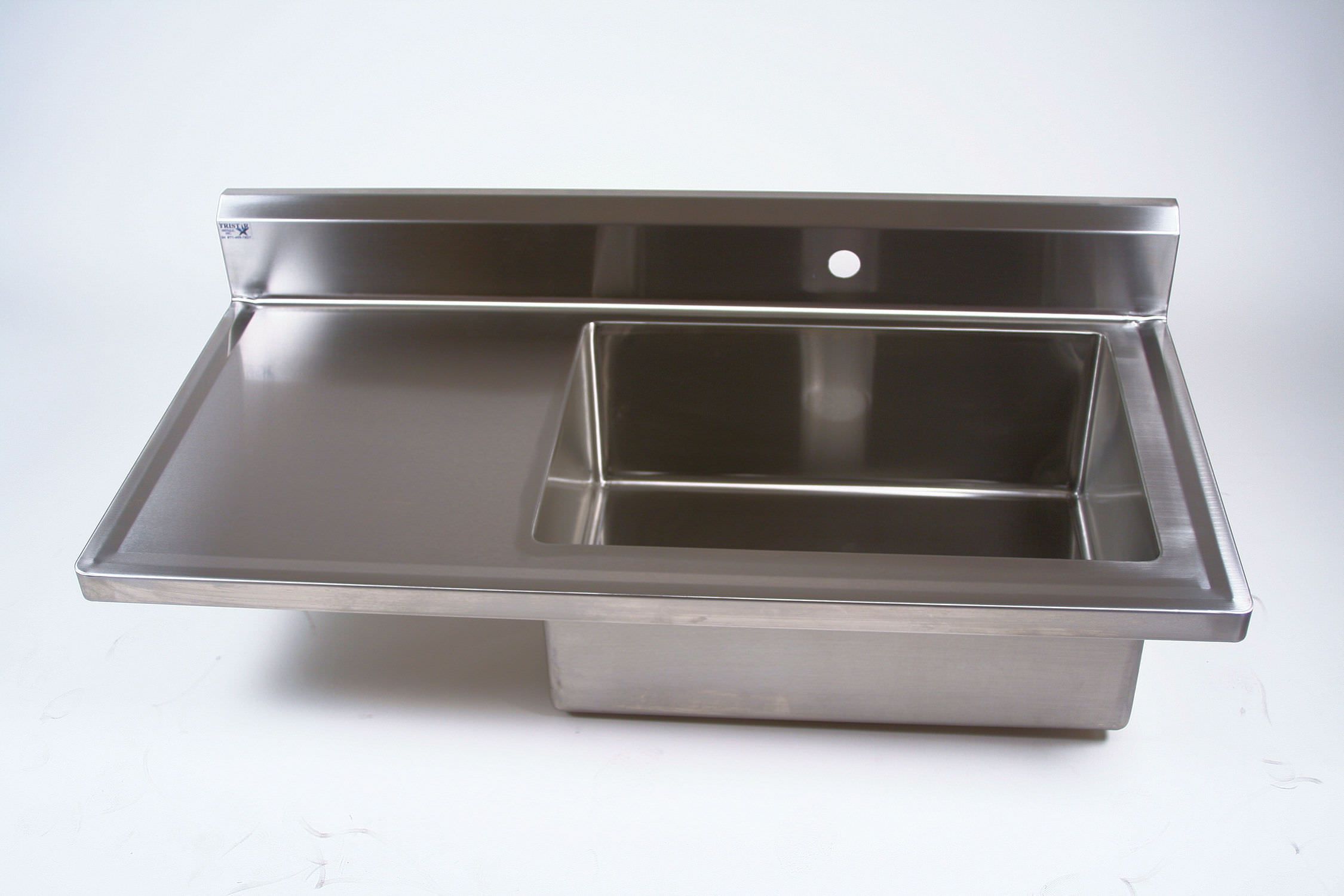 Stainless steel surgical sink / 1-station 300-75, 300-76 Tristar Vet