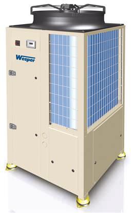 Air-cooled water chiller / for healthcare facilities 25 - 37 kW | AQAL 25 / 40 Wesper