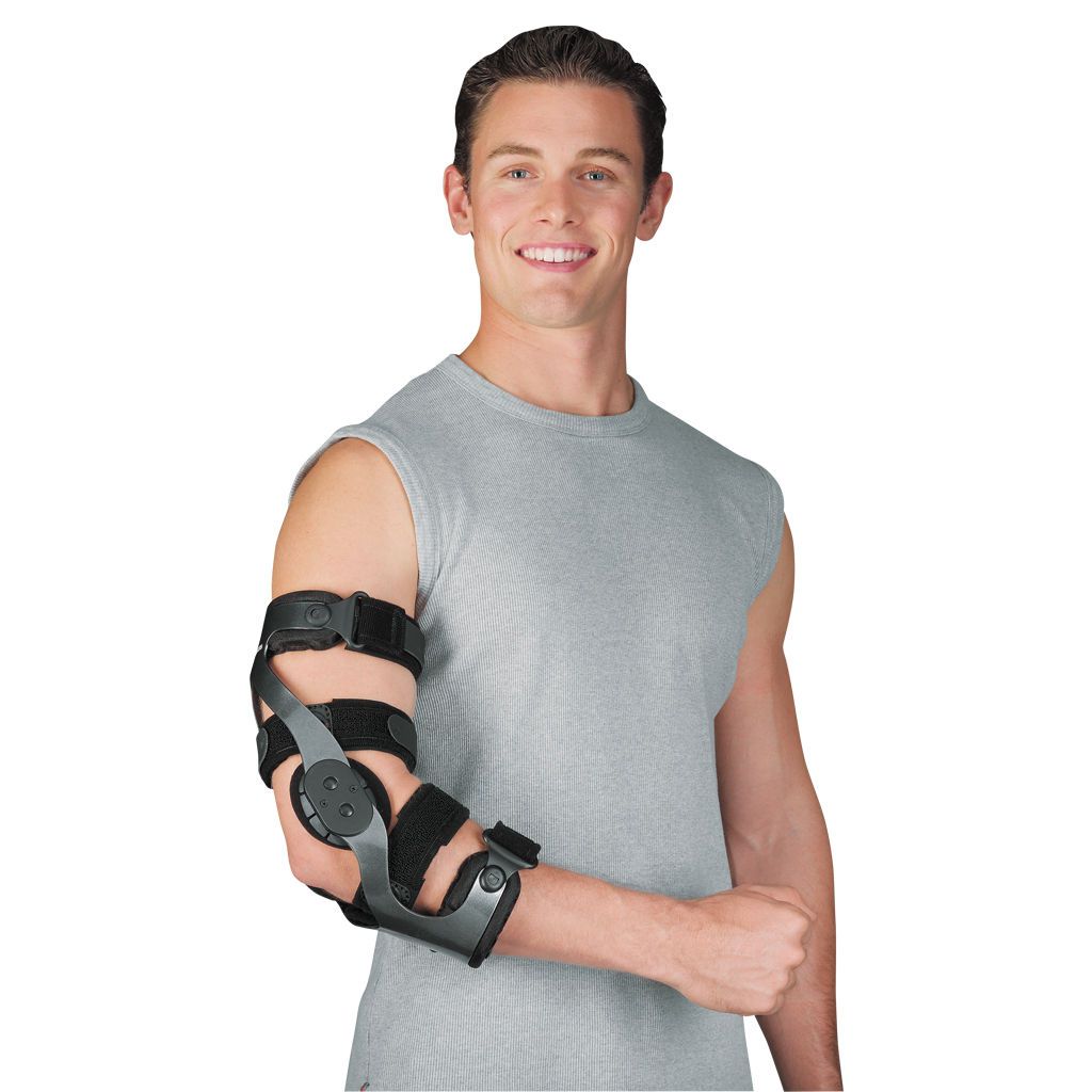 Elbow orthosis (orthopedic immobilization) / articulated Compact X2K Breg