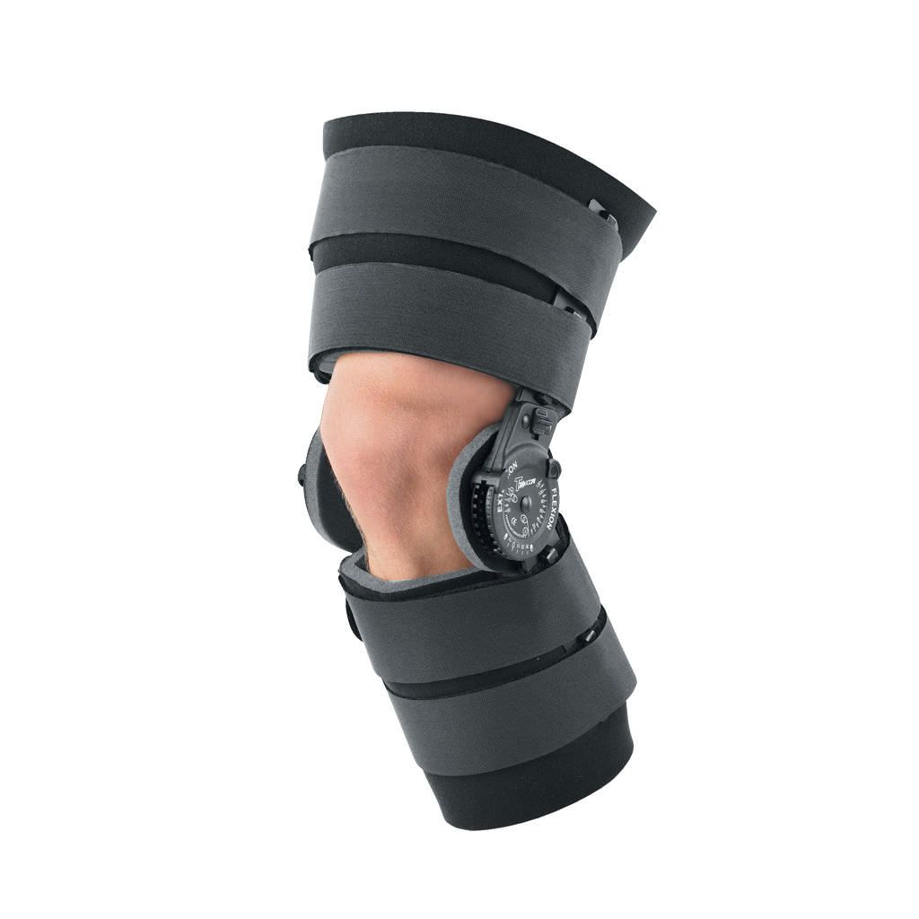 Knee splint (orthopedic immobilization) / articulated Post-Op Rehab Breg