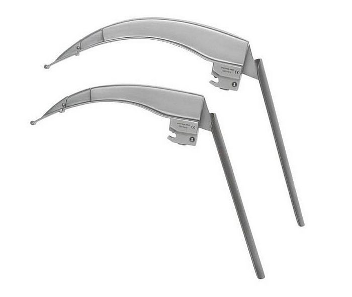 Macintosh laryngoscope blade / stainless steel / fiber optic / with flexible tip ri-integral flex Rudolf Riester