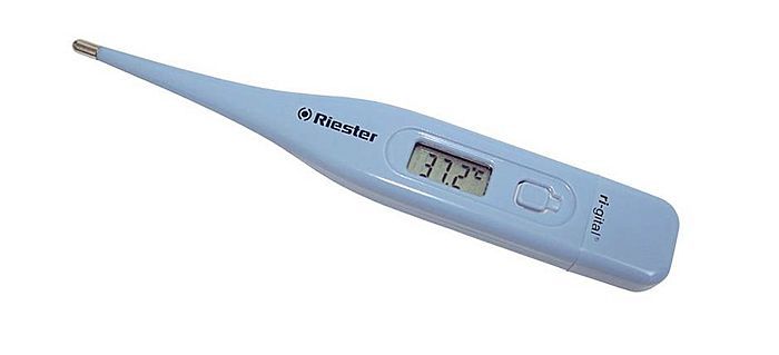 Medical thermometer / electronic / oral 32°C ... 43.9°C | ri-gital® Rudolf Riester