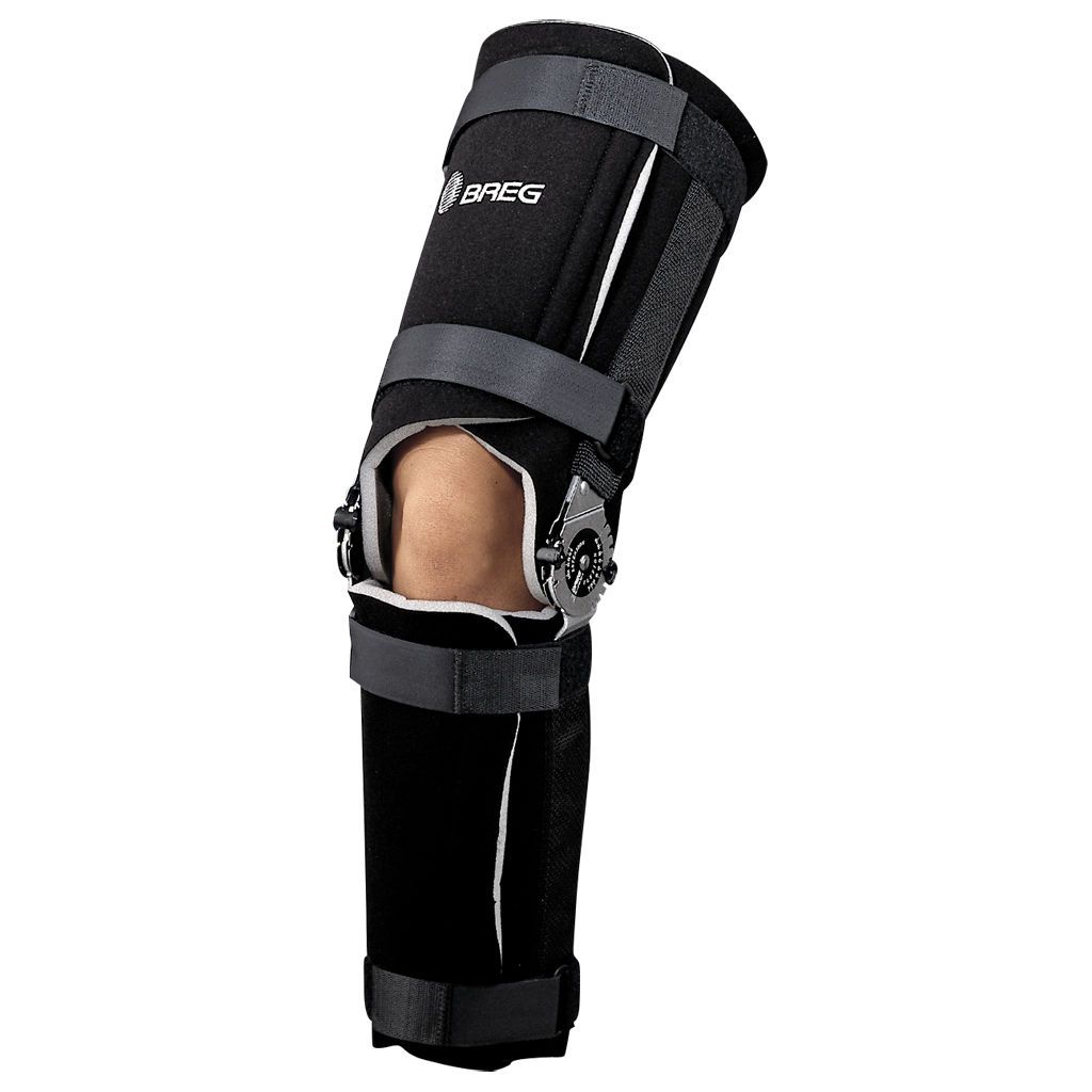 Knee splint (orthopedic immobilization) / articulated Quick Fit EPO Breg