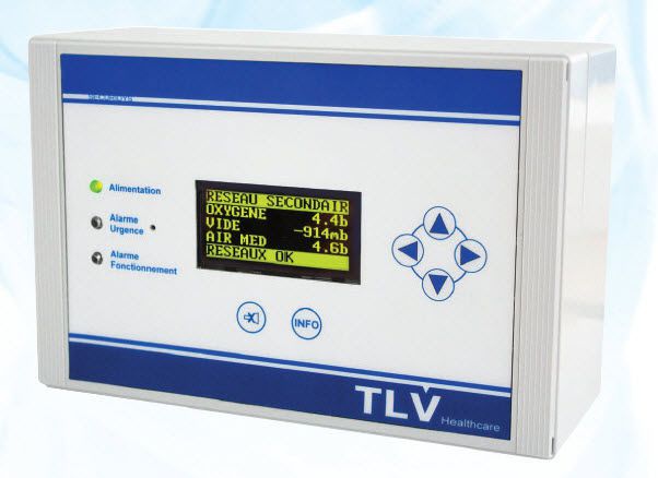 Monitoring system for medical gas plant (wireless) SECURIDYS 714 TLV Healthcare