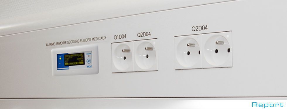 Monitoring system for medical gas plant (wireless) SECURIDYS 408 TLV Healthcare