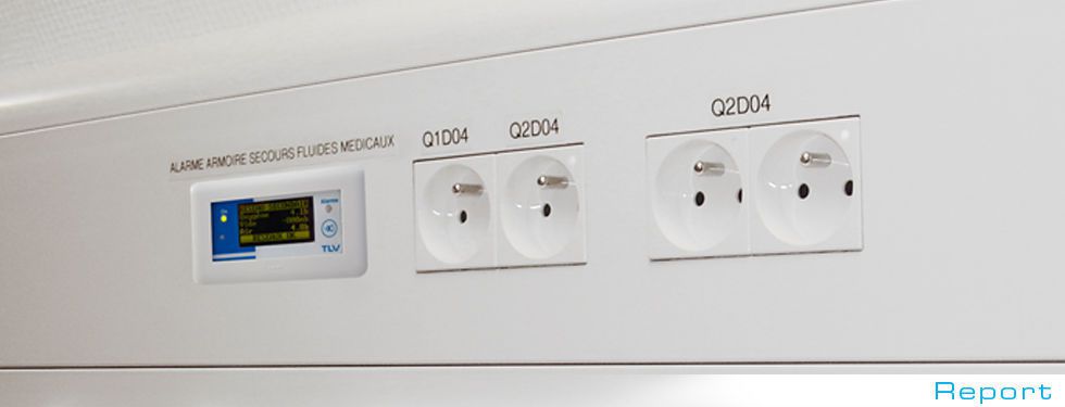Monitoring system for medical gas wireless SECURIMASTER TLV Healthcare
