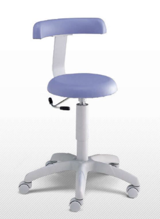 Dental stool / on casters / height-adjustable / with backrest CL ABS ZILFOR
