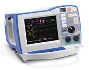 Semi-automatic external defibrillator / compact multi-parameter monitor R series® Plus ZOLL Medical Corporation