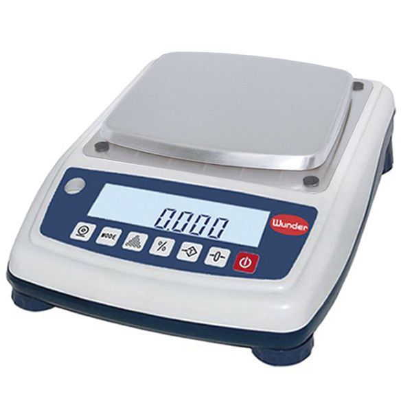 Laboratory balance / precision / compact / with LCD display NHB-M series WUNDER