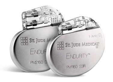 Implantable cardiac stimulator Endurity™ St. Jude Medical