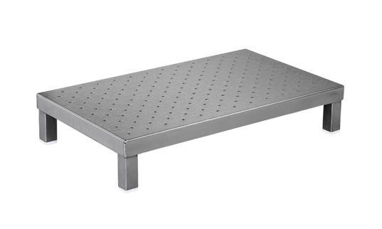 1-step step stool / stainless steel 306.38 VILLARD