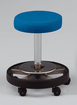 Medical stool / on casters / height-adjustable 222.1550.0 Schmitz und Söhne