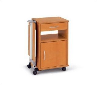 Bedside table with over-bed tray / on casters vitalia VT3 wissner-bosserhoff