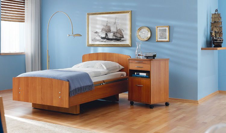 Homecare bed / electrical / height-adjustable / 4 sections movita casa wissner-bosserhoff