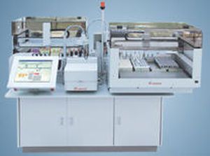 Automatic system for tube sorting, tube encapsulation and tube transfer for clinical laboratories HSS Sarstedt
