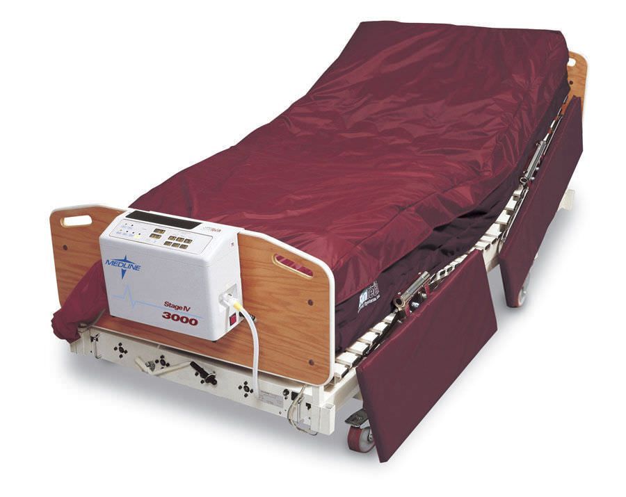 Hospital bed mattress / low air loss / alternating pressure Medline Industries