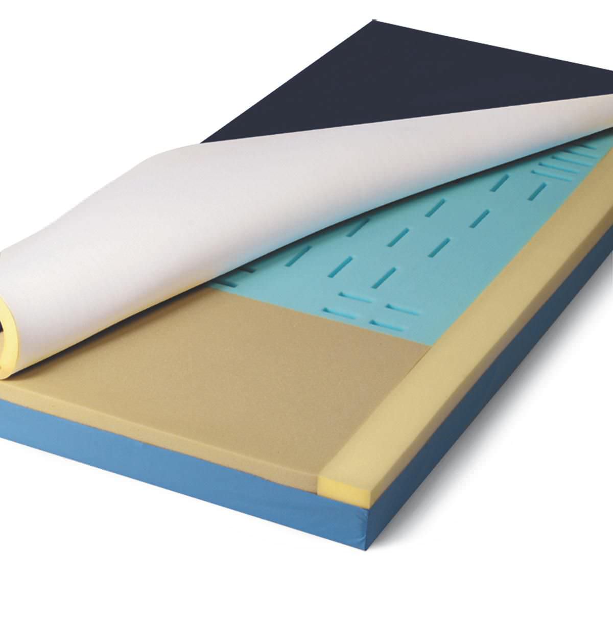 Hospital bed mattress / visco-elastic / foam / multi-layer Odyssey Medline Industries