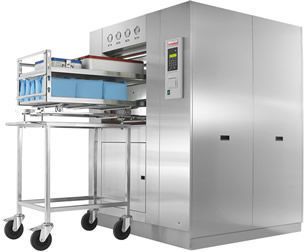 Medical autoclave / vertical / with sliding door 800 - 1 300 L | T-Max Large Tuttnauer