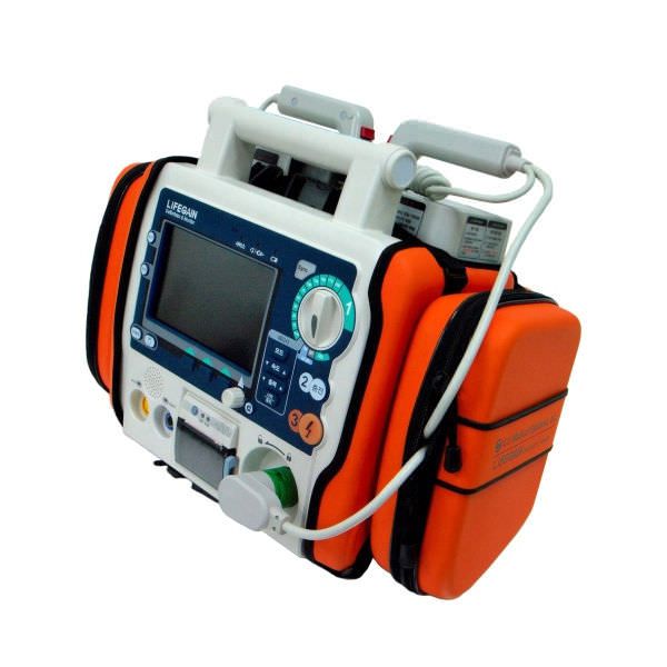 Semi-automatic external defibrillator / with ECG monitor 200 J - LIFEGAIN CU-HD1 CU Medical Systems