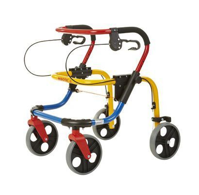 4-caster rollator / pediatric / folding / height-adjustable 01217 - FIX Chinesport