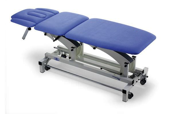 Electro-hydraulic examination table / on casters / height-adjustable / 3-section LH122 - THER PLUS 2 Chinesport