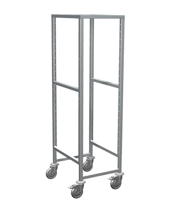 Multi-function trolley / open-structure / modular 46443 ZARGES