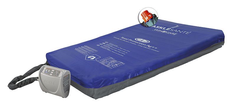 Hospital bed mattress / anti-decubitus / dynamic air / tube 135 kg | Axtair Automorpho Winncare Group