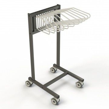 Mobile X-ray apron rack 53482 Anetic Aid
