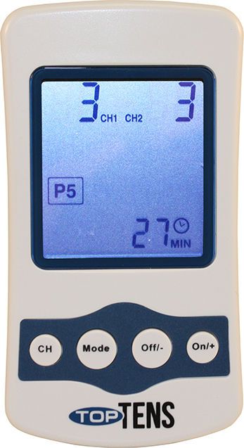 Electro-stimulator (physiotherapy) / hand-held / TENS / 2-channel 2 - 60 Hz | TopTENS™ Current Solutions