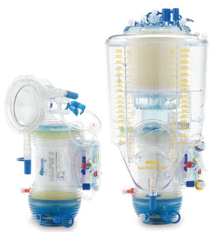 Infant extracorporeal oxygenator / diaphragm Lilliput Sorin