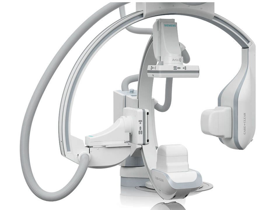 Fluoroscopy system (X-ray radiology) / for diagnostic fluoroscopy / with C-arm Artis Q Siemens Healthcare