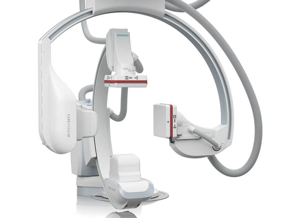 Fluoroscopy system (X-ray radiology) / for diagnostic fluoroscopy / with C-arm Artis Q.zen Siemens Healthcare