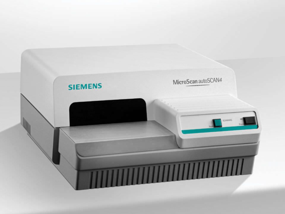 Bacterial identification system autoSCAN®-4 Siemens Healthcare