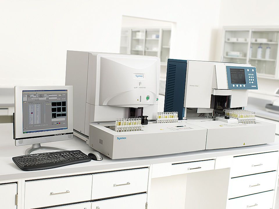 Automatic urine analyzer / integrated system 80 tests/h | CLINITEK® AUWi Siemens Healthcare