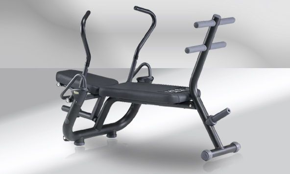 Abdominal crunch bench (weight training) / abdominal crunch / traditional / adjustable Element + AB Technogym