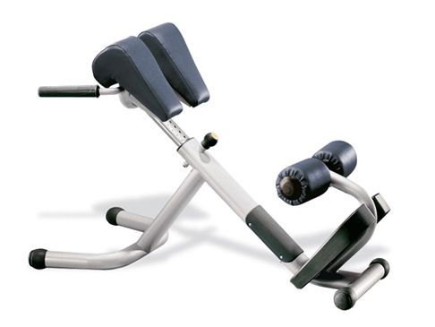 Used Technogym Pure Strength 45 Degree Hyperextension Bench