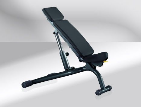 Weight training bench (weight training) / traditional / adjustable Element + Technogym