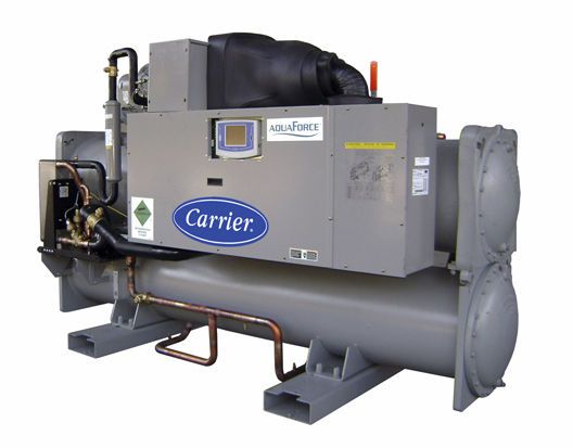 Water-cooled water chiller / for healthcare facilities 30XW AquaForce® CARRIER commercial