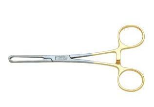 Surgical scissors / straight / tungsten carbide 15.5 cm | Allis 16.760.10 Timesco
