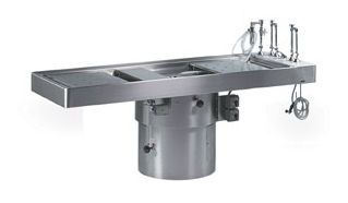 Table with suction system / electric / rotating / with sink Shandon LM-10 Thermo Scientific