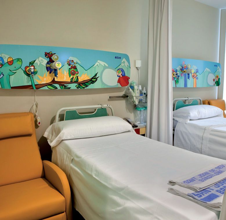 Pediatric bed head unit / horizontal Maya Tedisel Medical