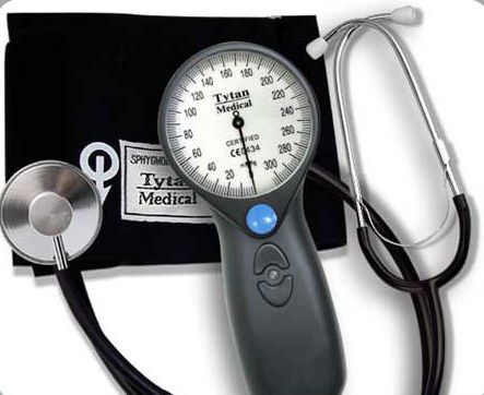 Hand-held sphygmomanometer / with stethoscope 300 mmhG - A731K(110) Tytan Medical