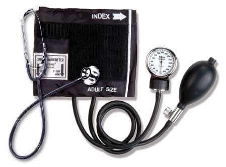 Cuff-mounted sphygmomanometer / with stethoscope 300 mmHg - 700D(120) Tytan Medical