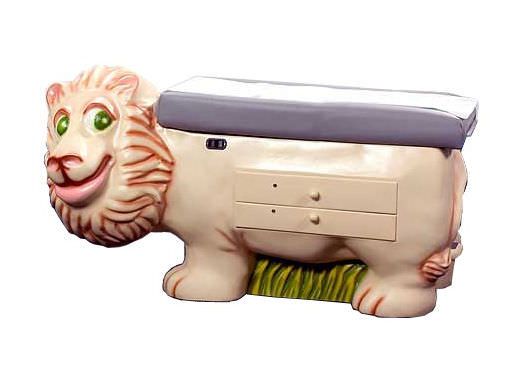 Pediatric examination table / fixed / 1-section Lion PediPals